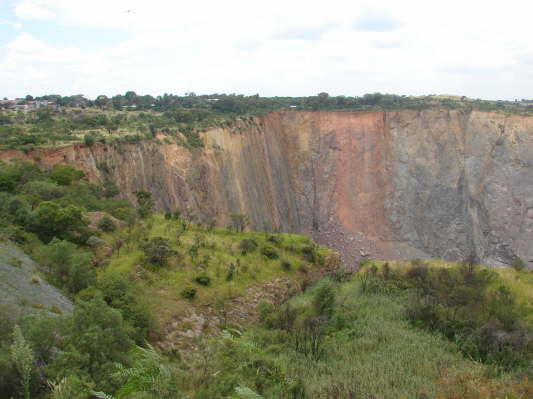 Cullinan Diamanten Mine, Sdafrika