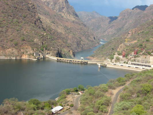Cahora Bassa Staudamm